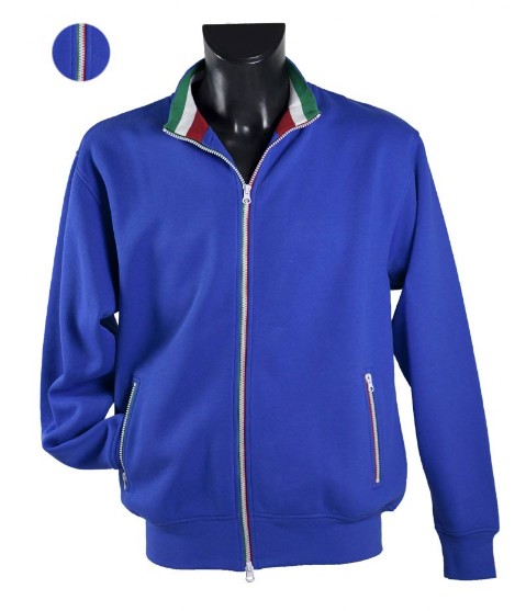 firenze firenze felpa zip lunga